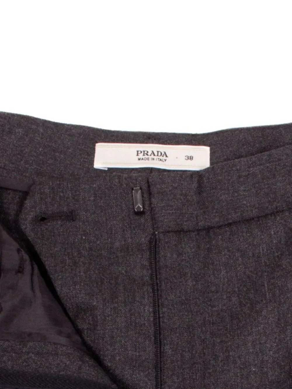 Prada grey wool